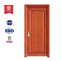 Conception simple porte MDF porte en bois bois de teck porte principale